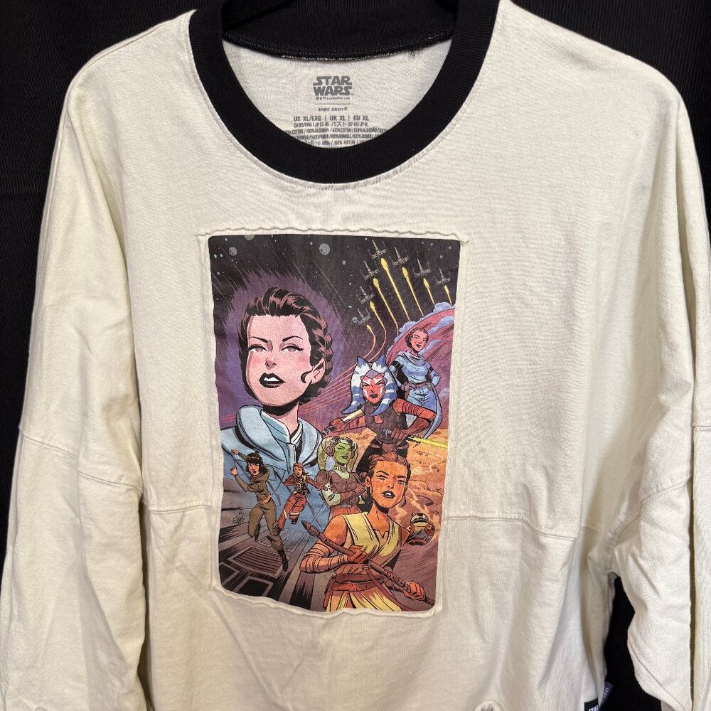 Disney Star Wars Women of the Resistance/The Force is With Us Spirit Jersey - XL